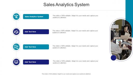 Sales Analytics System In Powerpoint And Google Slides Cpb