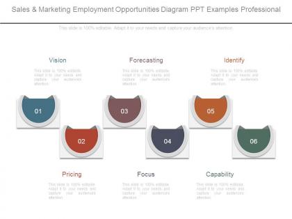 Sales and marketing employment opportunities diagram ppt examples professional