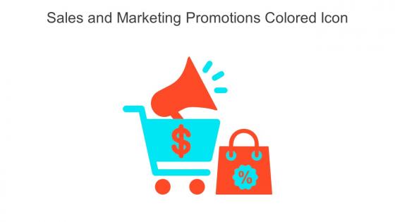 Sales And Marketing Promotions Colored Icon In Powerpoint Pptx Png And Editable Eps Format