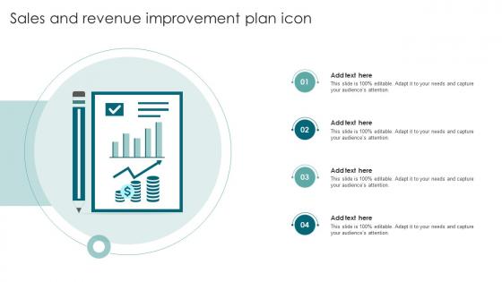 Sales And Revenue Improvement Plan Icon