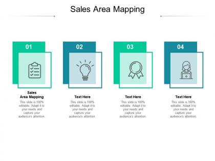 Sales area mapping ppt powerpoint presentation model themes cpb