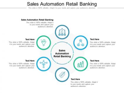 Sales automation retail banking ppt powerpoint presentation templates cpb