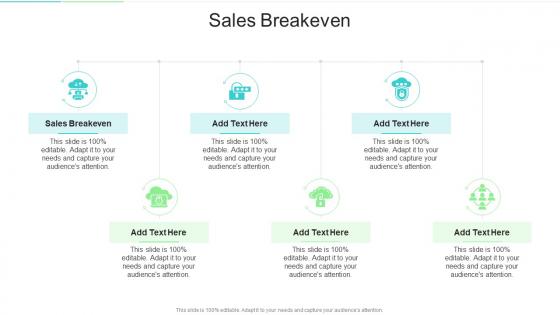 Sales Breakeven In Powerpoint And Google Slides Cpb