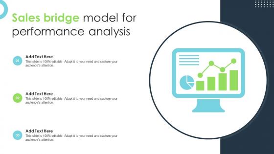 Sales Bridge Model For Performance Analysis Icon