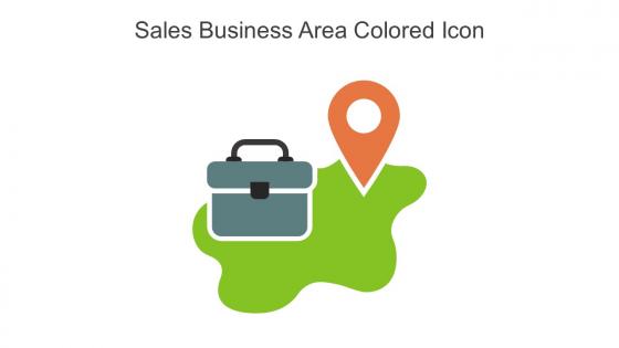 Sales Business Area Colored Icon In Powerpoint Pptx Png And Editable Eps Format