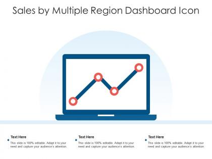 Sales by multiple region dashboard icon