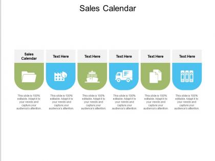 Sales calendar ppt powerpoint presentation inspiration smartart cpb