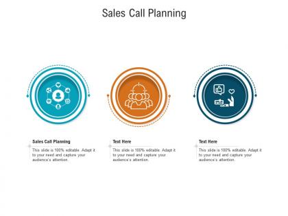 Sales call planning ppt powerpoint presentation infographic template demonstration cpb