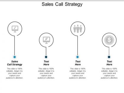 Sales call strategy ppt powerpoint presentation icon slides cpb