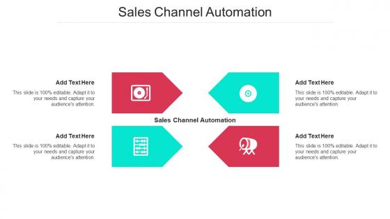 Sales Channel Automation Ppt Powerpoint Presentation Professional Summary Cpb