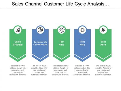Sales channel customer life cycle analysis marketing program
