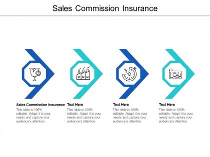 Sales commission insurance ppt powerpoint presentation model themes cpb