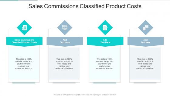 Sales Commissions Classified Product Costs In Powerpoint And Google Slides Cpb