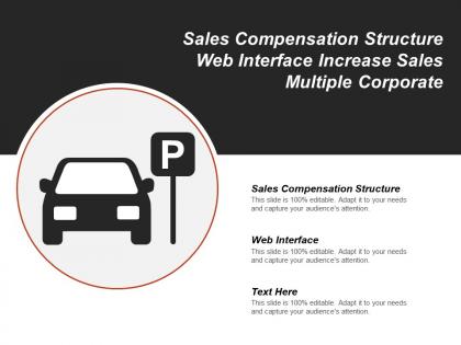 Sales compensation structure web interface increase sales multiple corporate