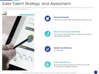 Sales consultancy business sales talent strategy and assessment ppt powerpoint graphics