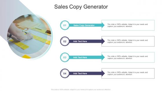 Sales Copy Generator In Powerpoint And Google Slides Cpb