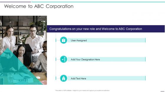 Sales Development Representative Playbook Welcome To ABC Corporation