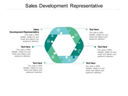 Sales development representative ppt powerpoint presentation visual aids ideas cpb
