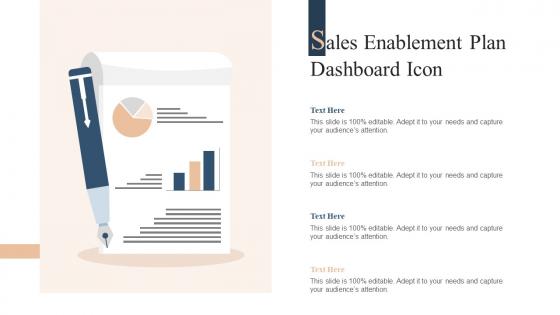 Sales Enablement Plan Dashboard Icon