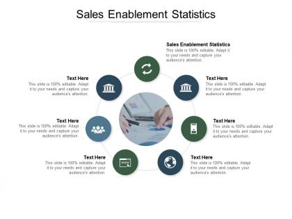 Sales enablement statistics ppt powerpoint presentation professional cpb