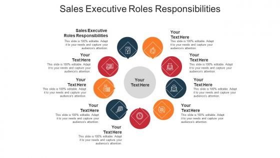 Sales executive roles responsibilities ppt powerpoint presentation file inspiration cpb