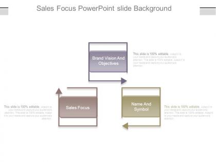 Sales focus powerpoint slide background