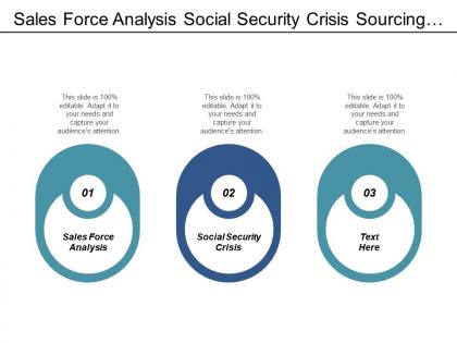 Sales force analysis social security crisis sourcing procurement cpb