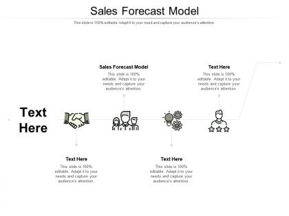 Sales forecast model ppt powerpoint presentation professional images cpb