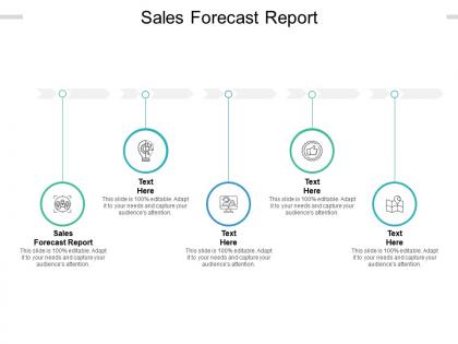 Sales forecast report ppt powerpoint presentation model graphics example cpb