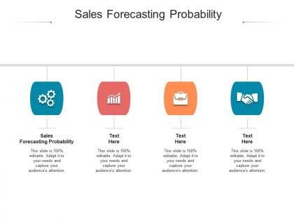 Sales forecasting probability ppt powerpoint presentation inspiration microsoft cpb