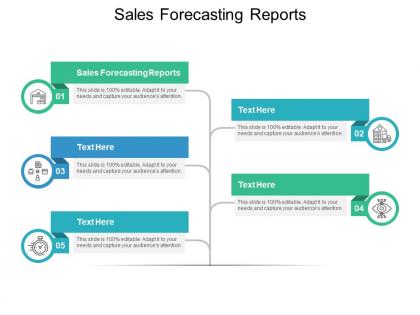 Sales forecasting reports ppt powerpoint presentation model graphics download cpb