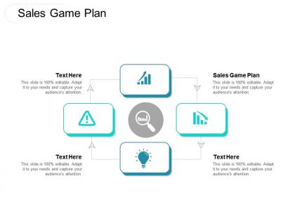 Sales game plan ppt powerpoint presentation infographic template outfit cpb