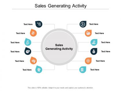 Sales generating activity ppt powerpoint presentation ideas layouts cpb