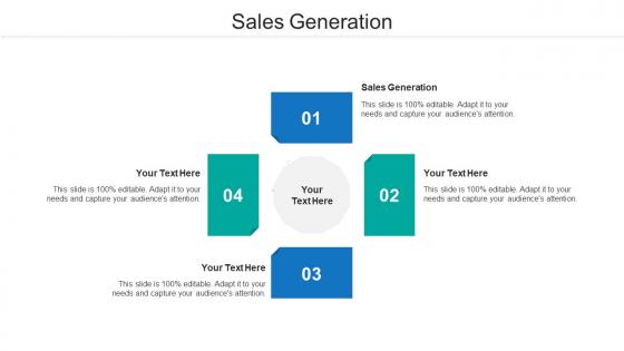 Sales Generation Ppt Powerpoint Presentation Layouts Design Inspiration Cpb
