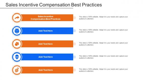 Sales Incentive Compensation Best Practices In Powerpoint And Google Slides Cpb