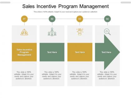 Sales incentive program management ppt powerpoint presentation pictures file formats cpb