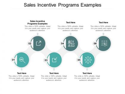 Sales incentive programs examples ppt powerpoint presentation pictures files cpb