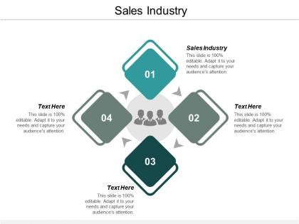 Sales industry ppt powerpoint presentation infographics samples cpb