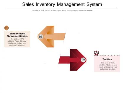 Sales inventory management system ppt powerpoint presentation summary graphics cpb