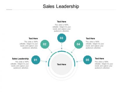 Sales leadership ppt powerpoint presentation summary example introduction cpb