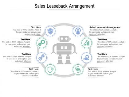 Sales leaseback arrangement ppt powerpoint presentation ideas design ideas cpb