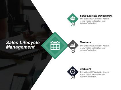 Sales lifecycle management ppt powerpoint presentation inspiration summary cpb