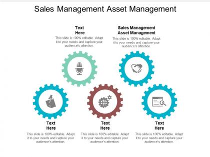Sales management asset management ppt powerpoint presentation pictures graphics cpb