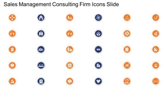 Sales management consulting firm icons slide ppt summary