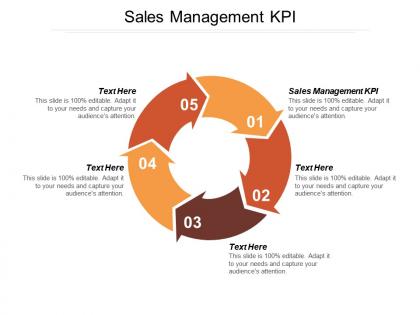 Sales management kpi ppt powerpoint presentation layouts design templates cpb