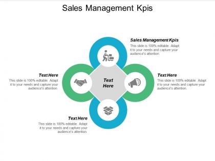Sales management kpis ppt powerpoint presentation pictures example cpb