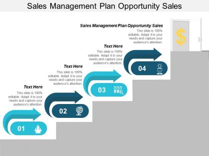Sales management plan opportunity sales ppt powerpoint presentation file layout cpb