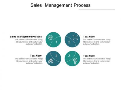 Sales management process ppt powerpoint presentation infographics design templates cpb