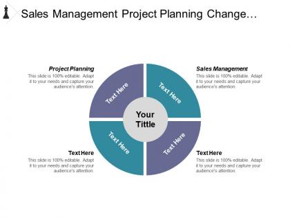 Sales management project planning change management executive summary cpb