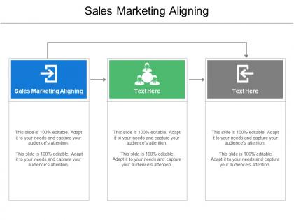 Sales marketing aligning ppt powerpoint presentation ideas sample cpb